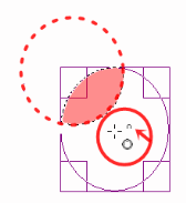 楕円選択の使い方