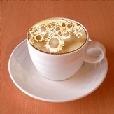 GIMPで簡単！ラテアート♪