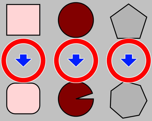 シェイプの加工でできること