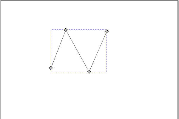 5. ノードとセグメントが表示される