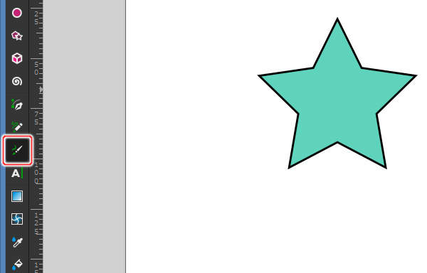 3. カリグラフィツールを選択