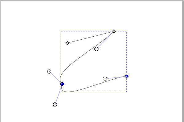 25. ノードハンドルが15度単位で回転する