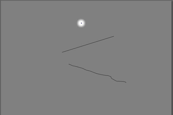 9. 点が打たれる