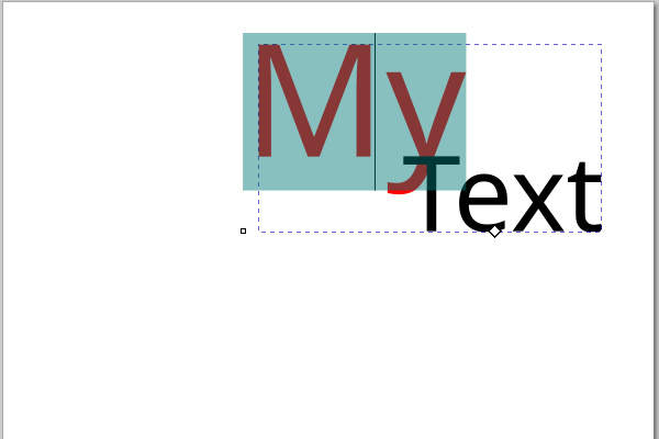 10. 選択中の文字の開始位置が後方に移動する