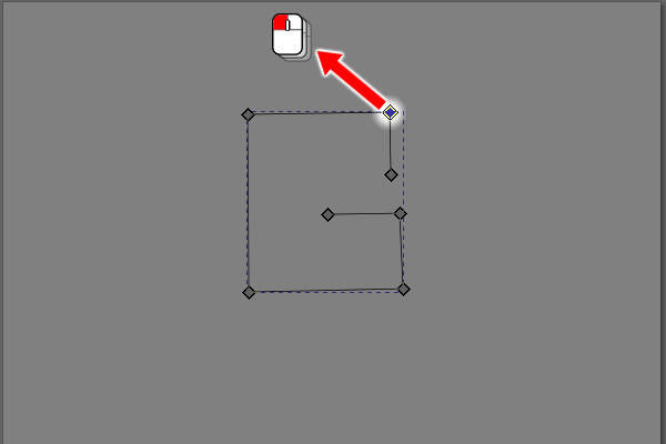 8. ノードをドラッグ