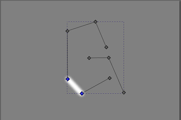 23. セグメントが削除されて切断される
