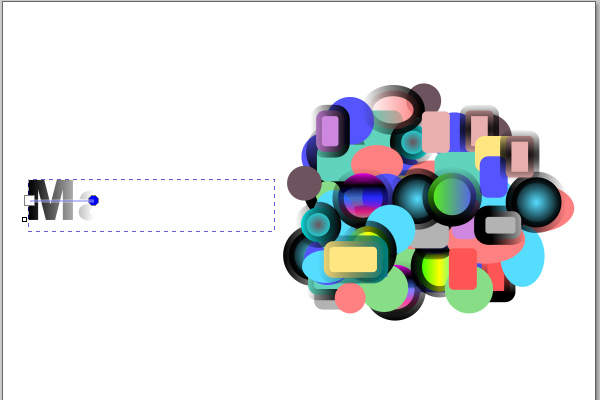 8. グラデーションがかかる