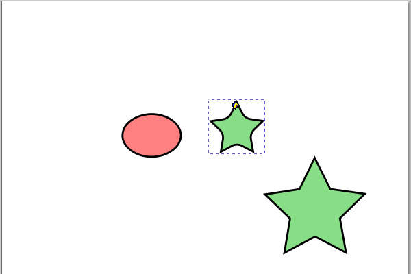 29. 緑色の星形の領域が狭まる