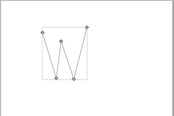 5. ノードとセグメントが表示される