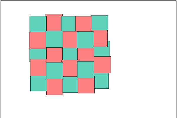 1. オブジェクトが重なっている画像を開く