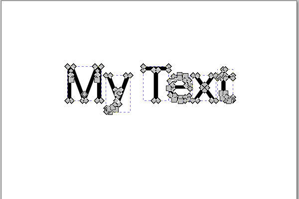 7. ノードとセグメントが表示される