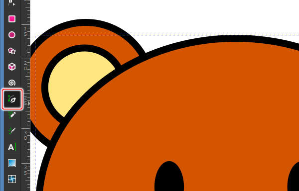 4. ペンツールを選択