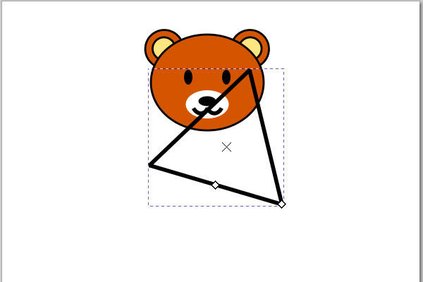 7. 五角形から三角形に変わる