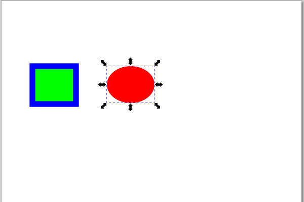 26. 楕円のシェイプを選択する