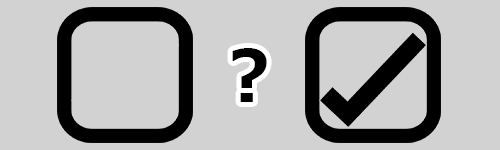 チェックボックスの判定