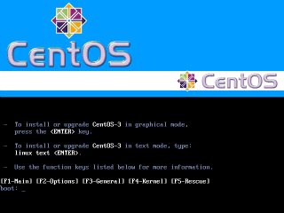 CentOS3�̃C���X�g�[���������