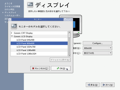 �f�B�X�v���C�̐ݒ���3