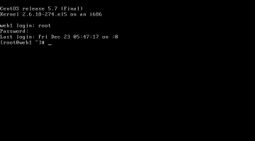 CentOS5��root���[�U�[�ł̃��O�C���������