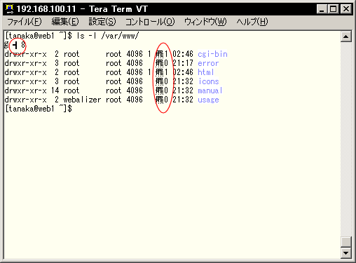 �T�[�o�[�ƃN���C�A���g�̕����Z�b�g����v���Ȃ��ꍇ(TeraTermPro)