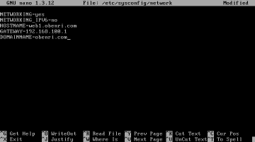 /etc/sysconfig/network�̐ݒ��