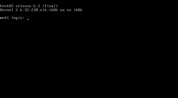 CentOS6�̃e�L�X�g�̃��O�C���҂����