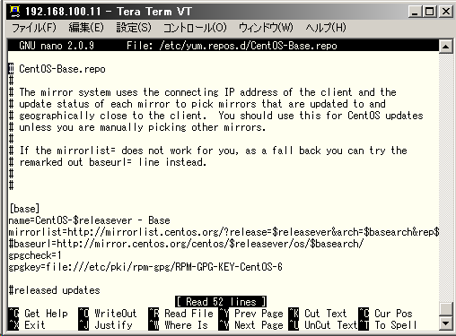 /etc/yum.repos.d/CentOS-Base.repo�̓��e