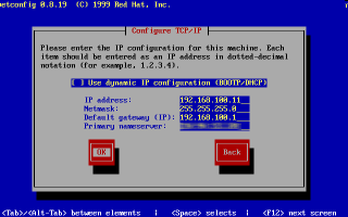 NIC�̐ݒ芮�����