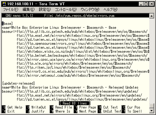 /etc/yum.repos.d/wbelmirrors.yum�̓��e(respin1)