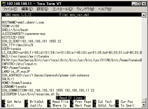 ���_�C���N�g�����ō쐬����env_var.dat�t�@�C��