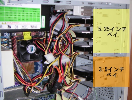 �~�h���^���[�̃f�B�X�N�x�C�̗�