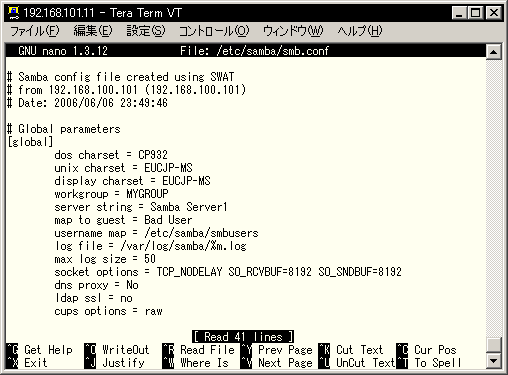 nano��/etc/samba/smb.conf���J��