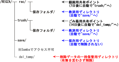 �X�N���v�gvideo_move.sh�𗘗p���邽�߂̃f�B���N�g���\��