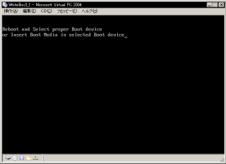 �o�[�`�����}�V���̋N�����(�u�[�g�f�B�X�N�Ȃ�)