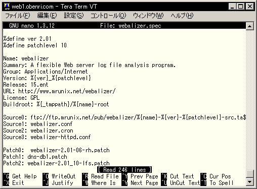 webalizer.spec���G�f�B�^�ŊJ��