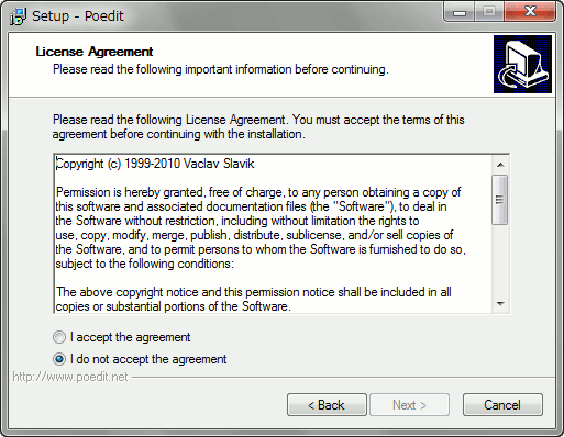 Poedit - インストール - 2 poedit-install-2.gif