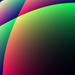 "Qビスト"フィルターによる生成例 - 2 gimp-filter-render-pattern-qbist-ex-2.jpg