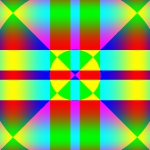 "Qビスト"フィルターによる生成例 - 3 gimp-filter-render-pattern-qbist-ex-3.jpg