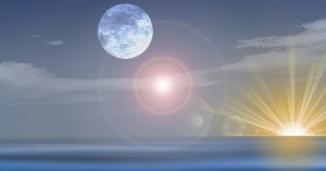 GIMP - "レンズフレア"フィルタによる生成例 - X:50 - Y:50 gimp-filter-light_and_shadow-flarefx-ex-x50per-y50per.jpg