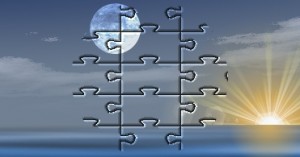 GIMP - "ジグソーパズル"フィルターによる生成例 - 選択範囲に適用 gimp-filter-render-pattern-jigsaw-ex-select.jpg