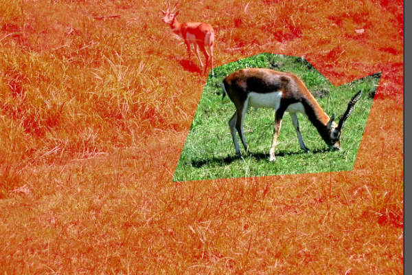 9. クイックマスクチャンネル 9. クイックマスクチャンネル