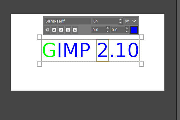 6. 2の字を選択する 6. 2の字を選択する