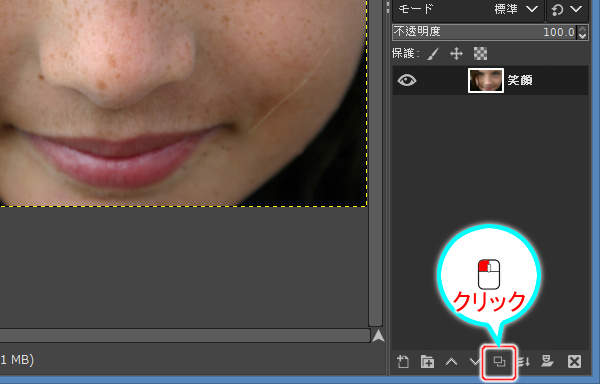 17. レイヤ複製ボタン