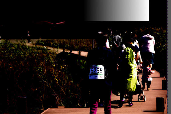 10. 補正中の画像