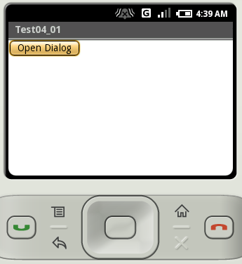 �{�^����2�z�u�����A���[�g�_�C�A���O��\��