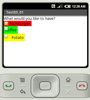 �p�f�B���O�̐ݒ�