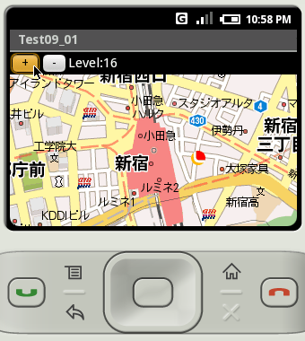 �n�}�̏k�ڂ�ݒ�