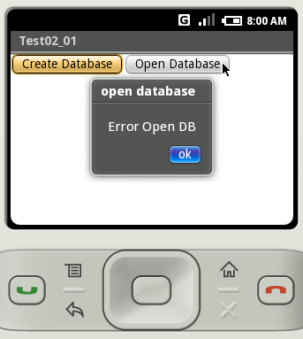 �f�[�^�x�[�X���J��