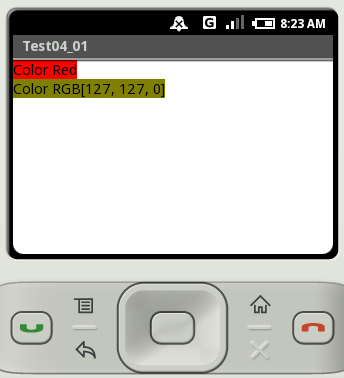 �w�i�F�̐ݒ�