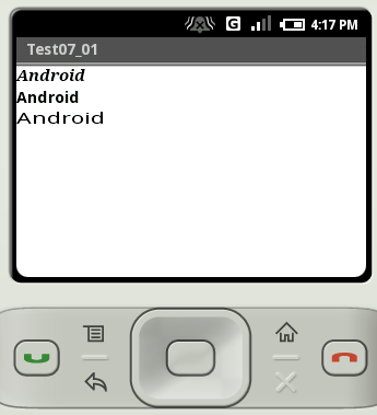 �t�H���g�t�@�~���[�ƃX�^�C���̐ݒ�