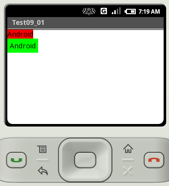 �p�f�B���O�̐ݒ�